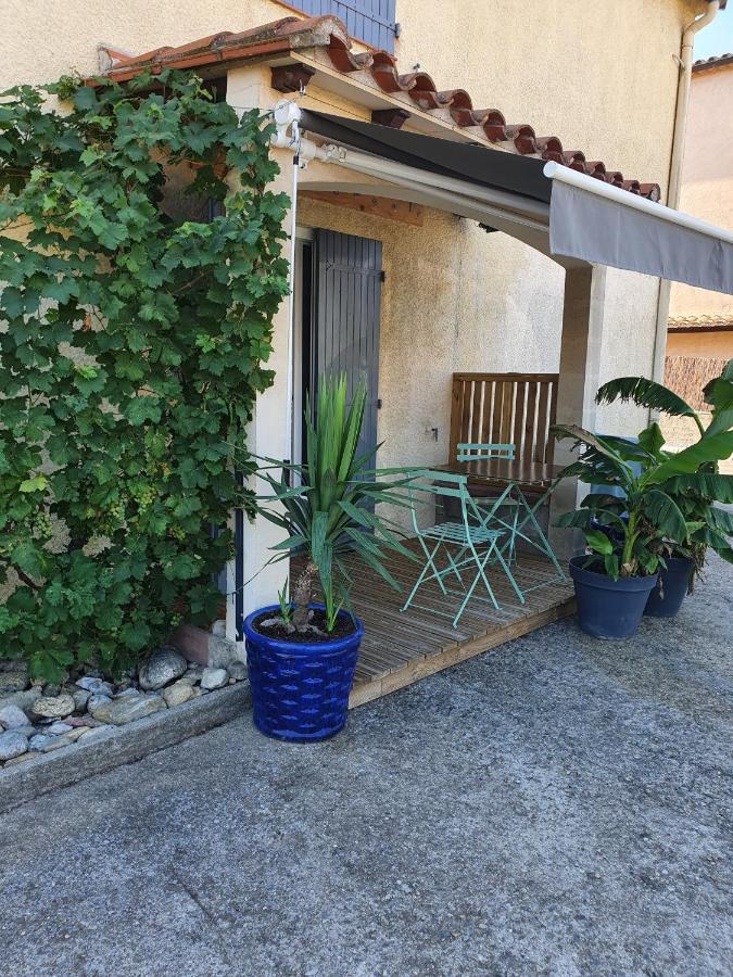 T2 Jusqu'A 4 Personnes En Rez-De-Jardin De Maison, Avec Piscine, Draps Et Serviettes De Toilette Fournis Διαμέρισμα Argelès-sur-Mer Εξωτερικό φωτογραφία